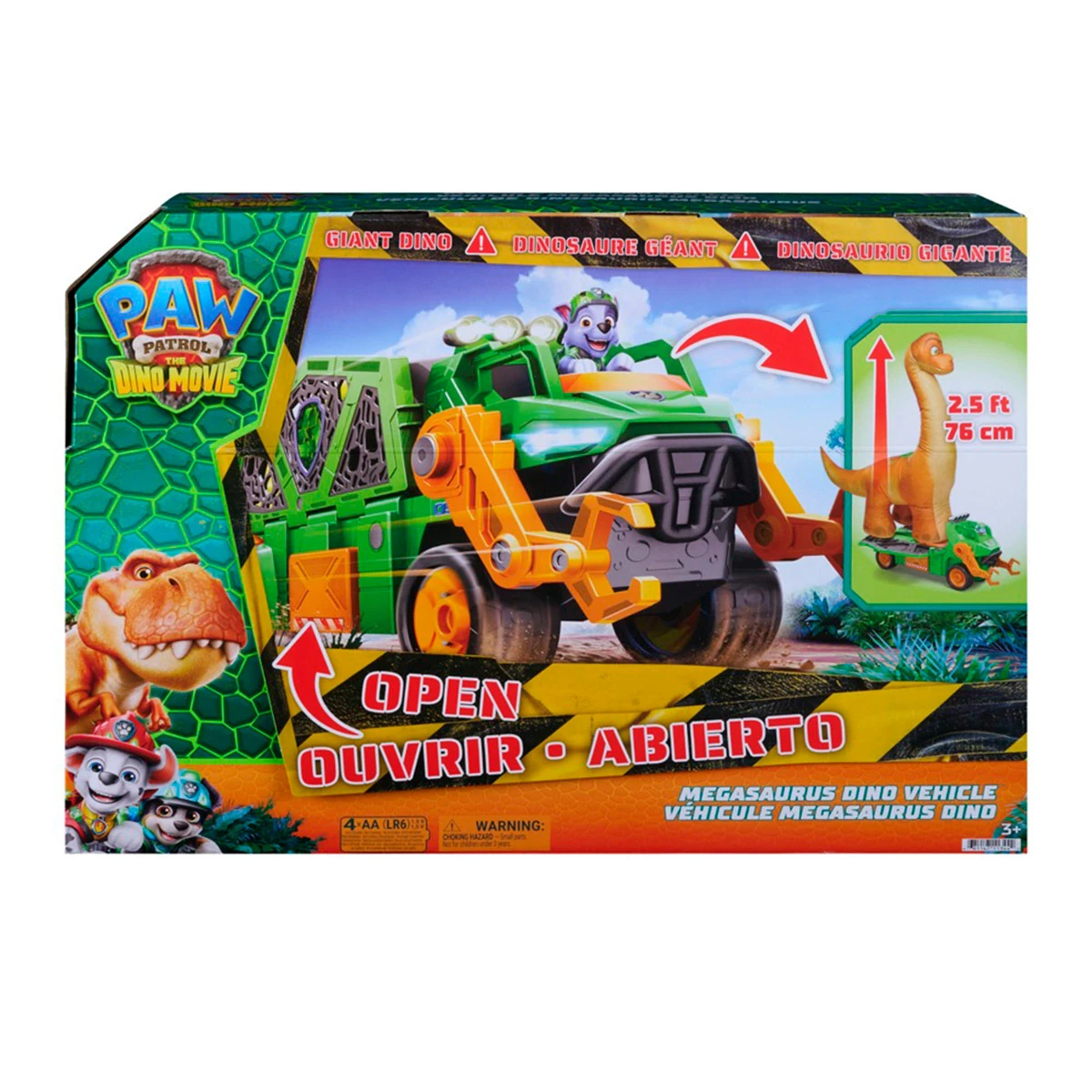 VEHÍCULO PAW PATROL MEGASAURIO - 1