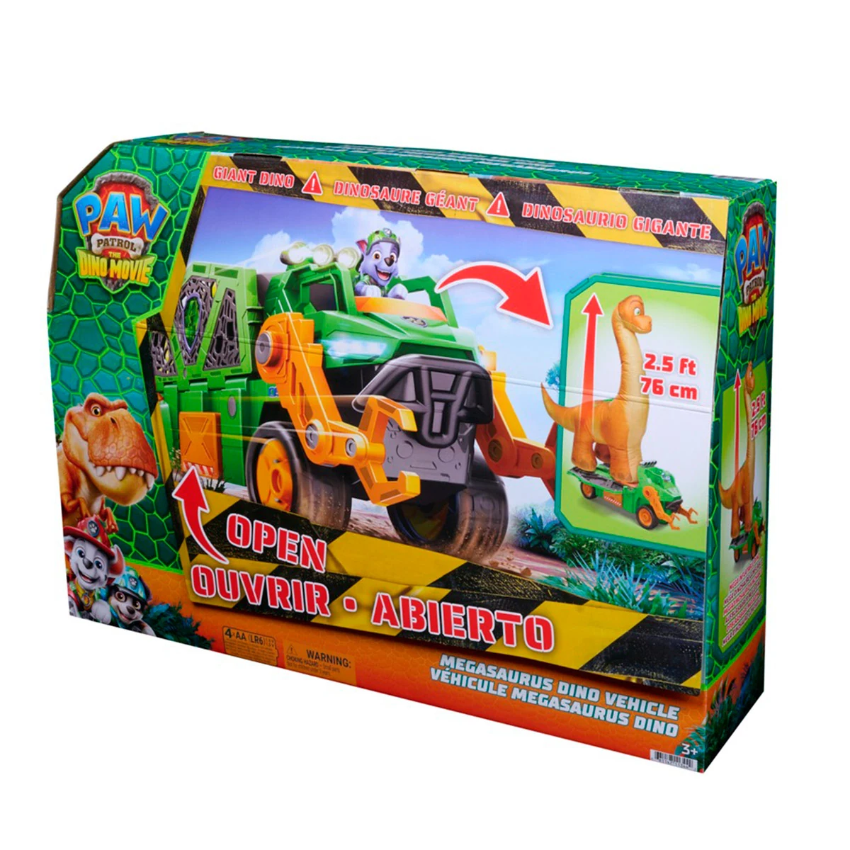 VEHÍCULO PAW PATROL MEGASAURIO - 3