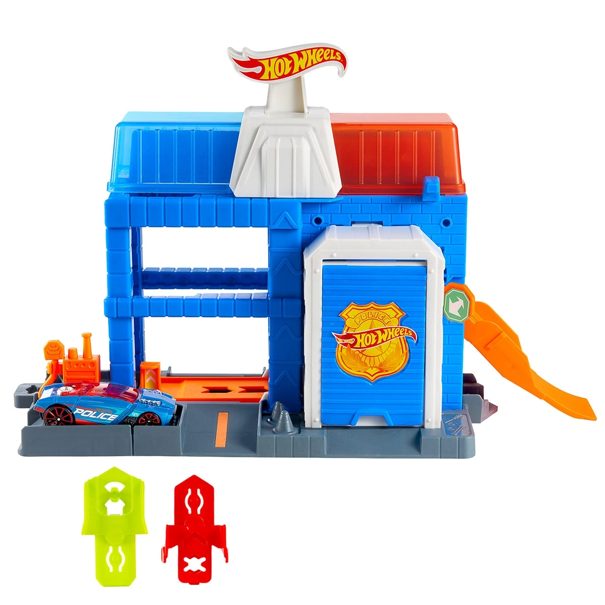 HOT WHEELS CITY PISTA DOWNTOWN CON AUTO - 2