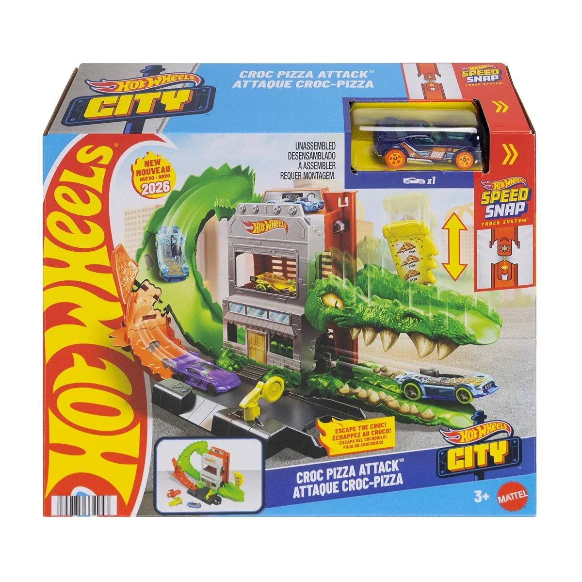 HOT WHEELS CITY NÉMESIS SET PISTA MONSTRUO - 5