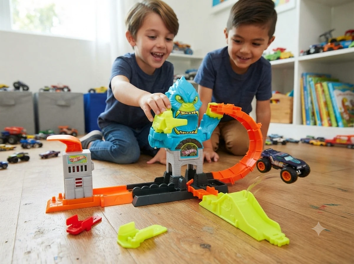 HOT WHEELS CITY NÉMESIS SET PISTA MONSTRUO - 1