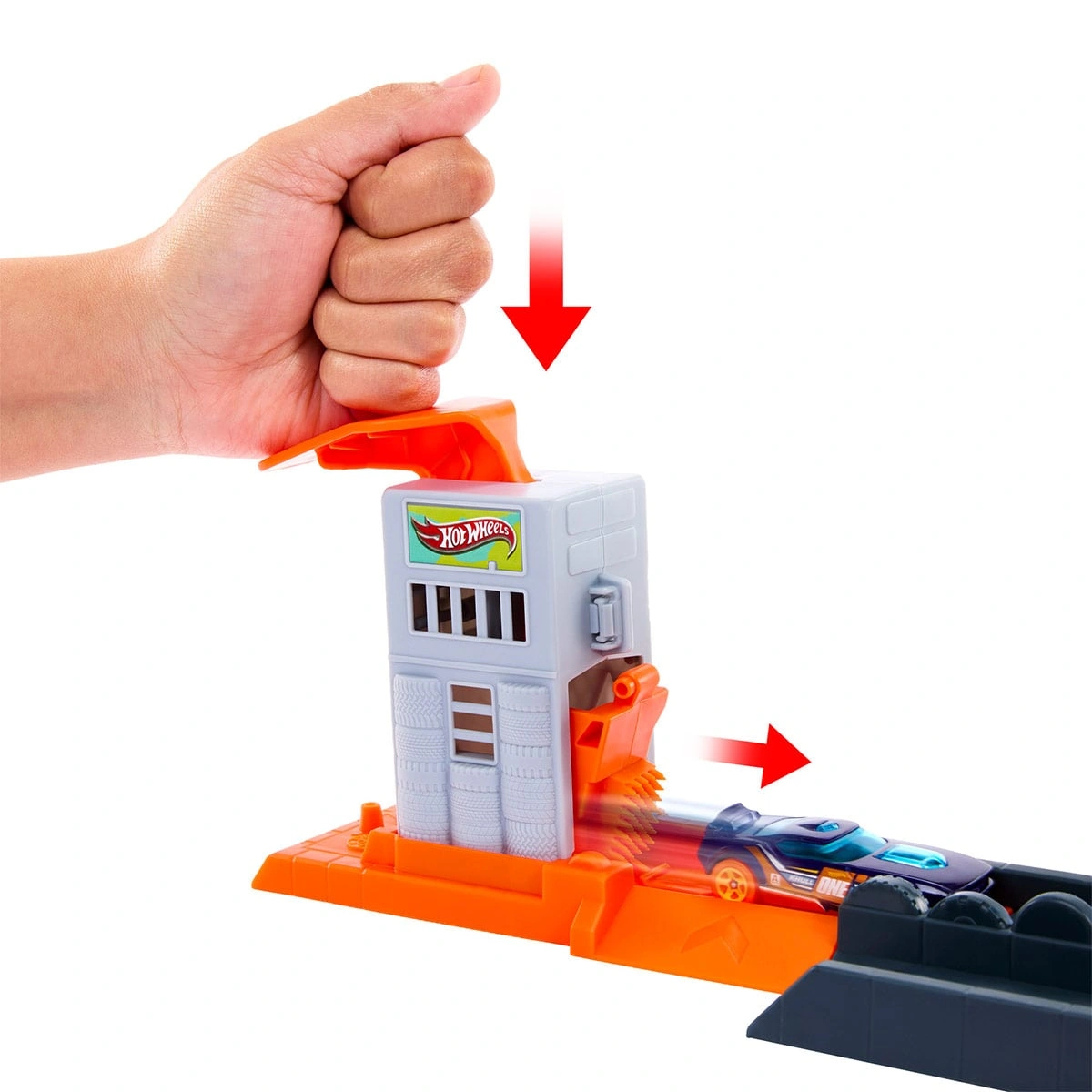 HOT WHEELS CITY NÉMESIS SET PISTA MONSTRUO - 2