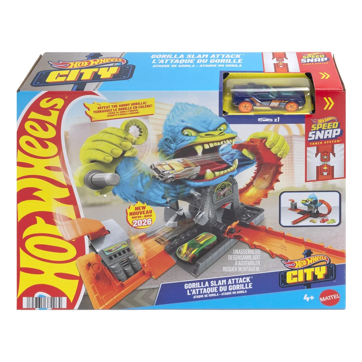 HOT WHEELS CITY NÉMESIS SET PISTA MONSTRUO - 5