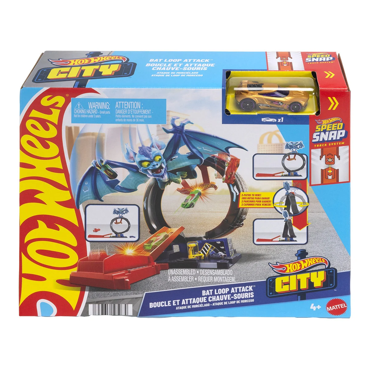 HOT WHEELS CITY NÉMESIS SET PISTA MONSTRUO - 1