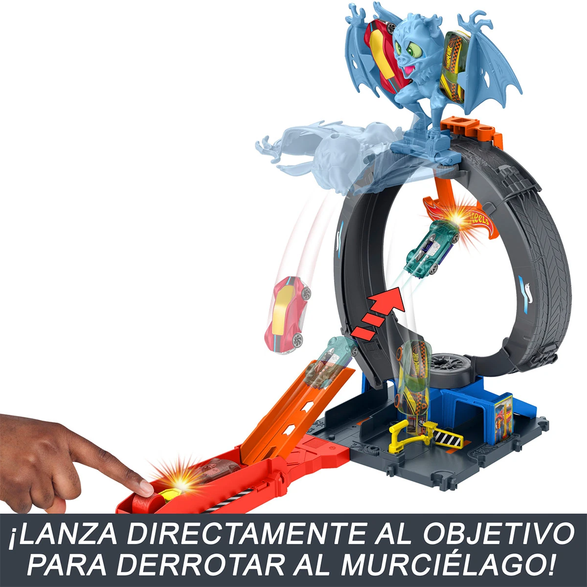 HOT WHEELS CITY NÉMESIS SET PISTA MONSTRUO - 4