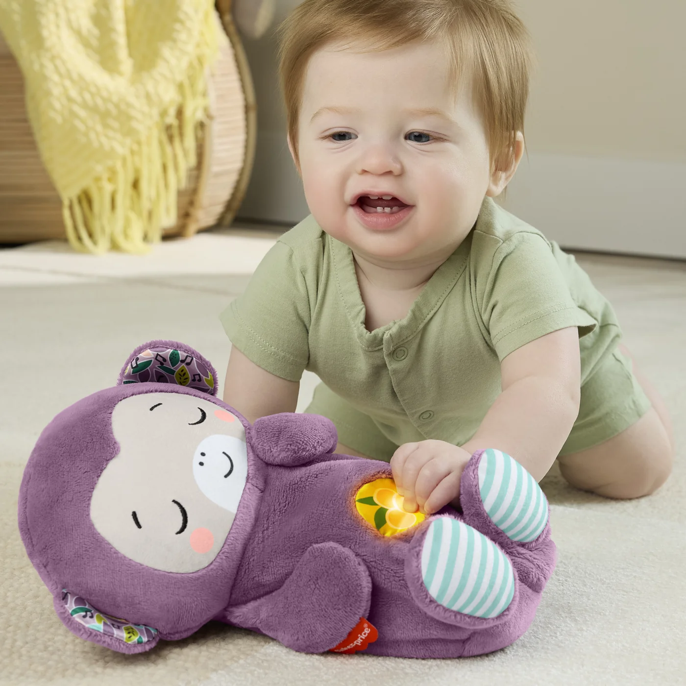 JUGUETE BEBÉ FISHER PRICE MONO MUSICAL DE DORMIR RECIÉN NACIDOS - 4