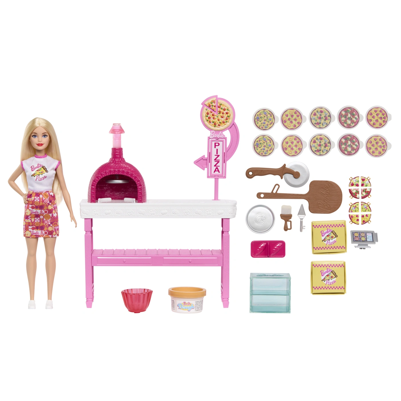SET DE JUEGO BARBIE PIZZERIA - 8