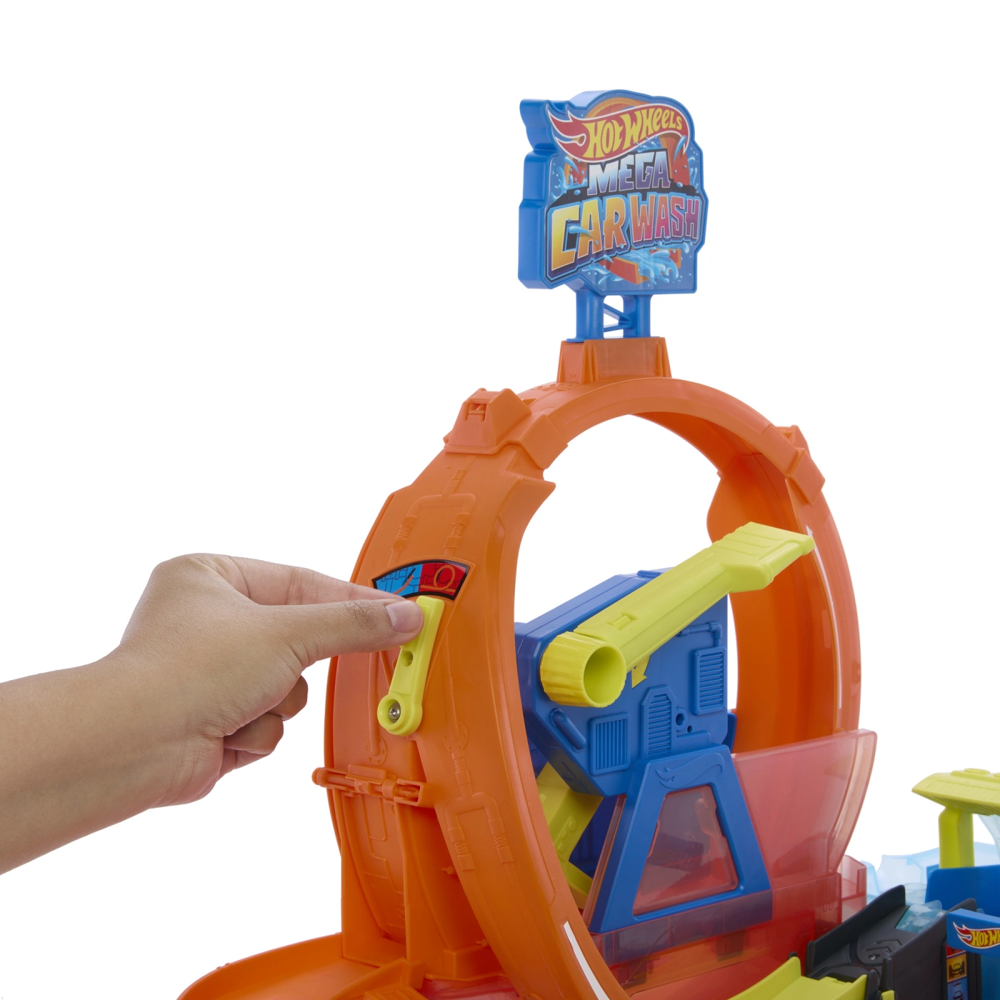 PISTA DE JUGUETE HOT WHEELS MEGA AUTO LAVADO 2026 - 3