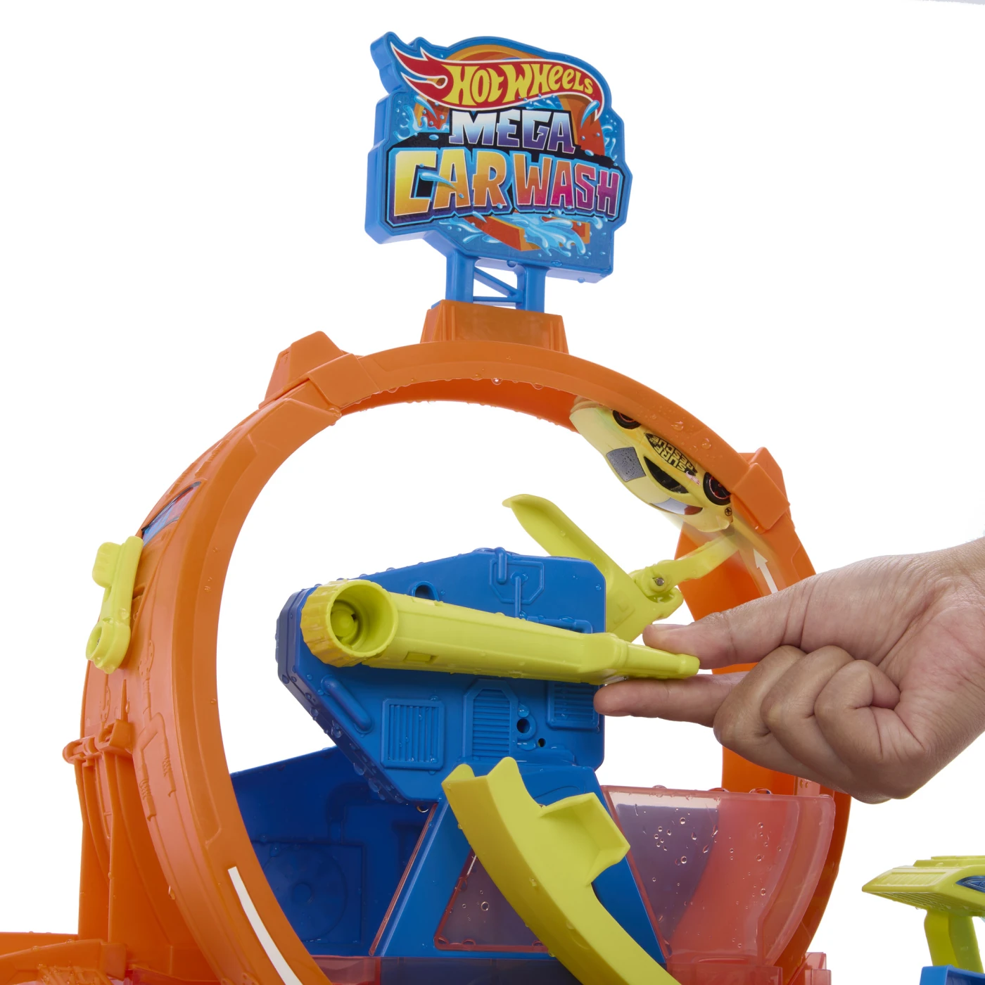 PISTA DE JUGUETE HOT WHEELS MEGA AUTO LAVADO 2026 - 4