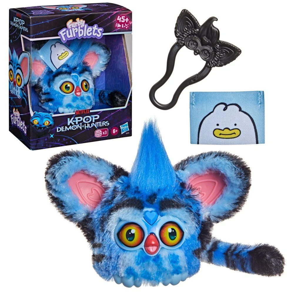 PELUCHE ELECTRÓNICO FURBY FURBLETS KPOP DEMON HUNTERS TIGRE DERPY - 3