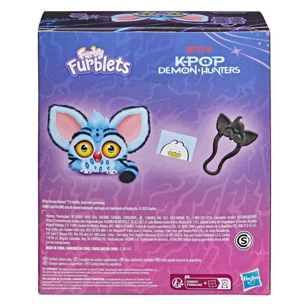PELUCHE ELECTRÓNICO FURBY FURBLETS KPOP DEMON HUNTERS TIGRE DERPY - 4