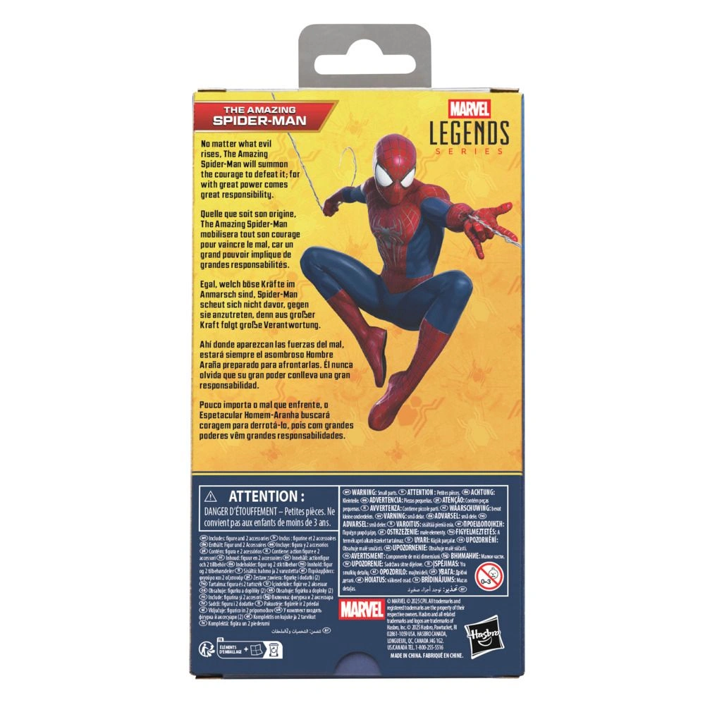FIGURA DE ACCIÓN SPIDERMAN LEGENDS SERIES THE AMAZING
SPIDERMAN - 4