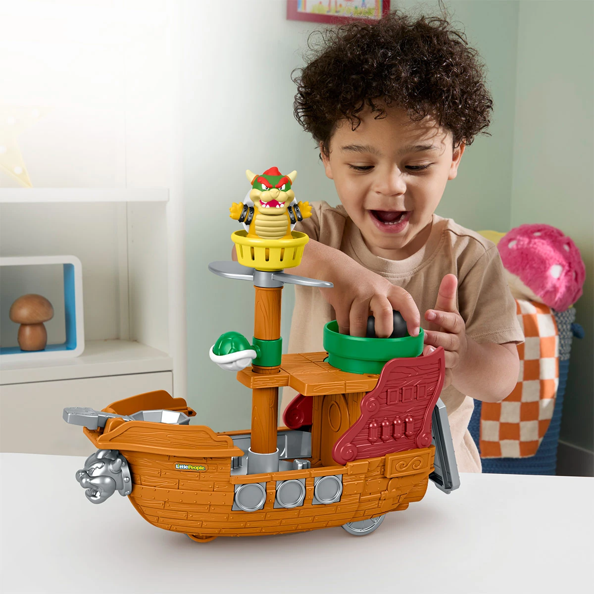 BARCO BOWSER LITTLE PEOPLE NINTENDO SUPER MARIO - 4
