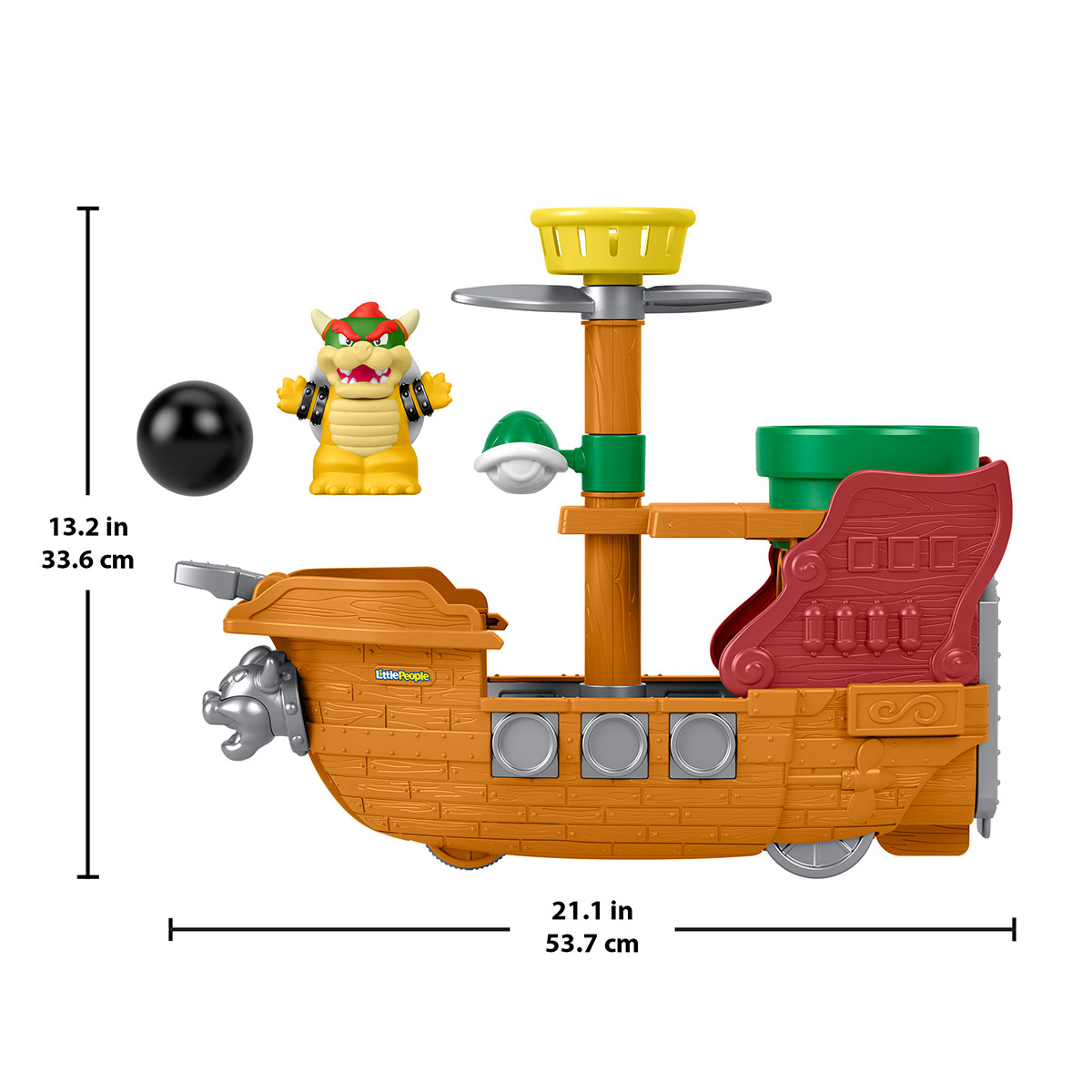 BARCO BOWSER LITTLE PEOPLE NINTENDO SUPER MARIO - 8