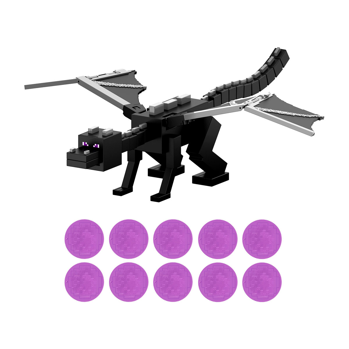 MINECRAFT ENDERDRAGON FIGURA ACCIÓN VANILLA - 6