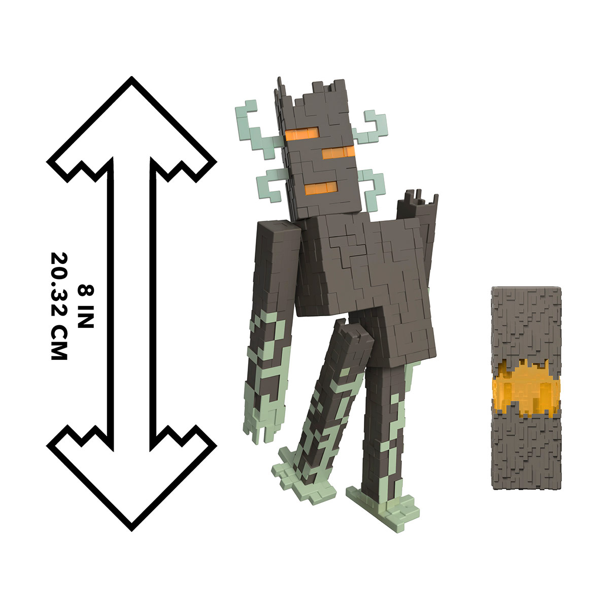MINECRAFT FIGURA THE CREAKING CON DETALLES - 3
