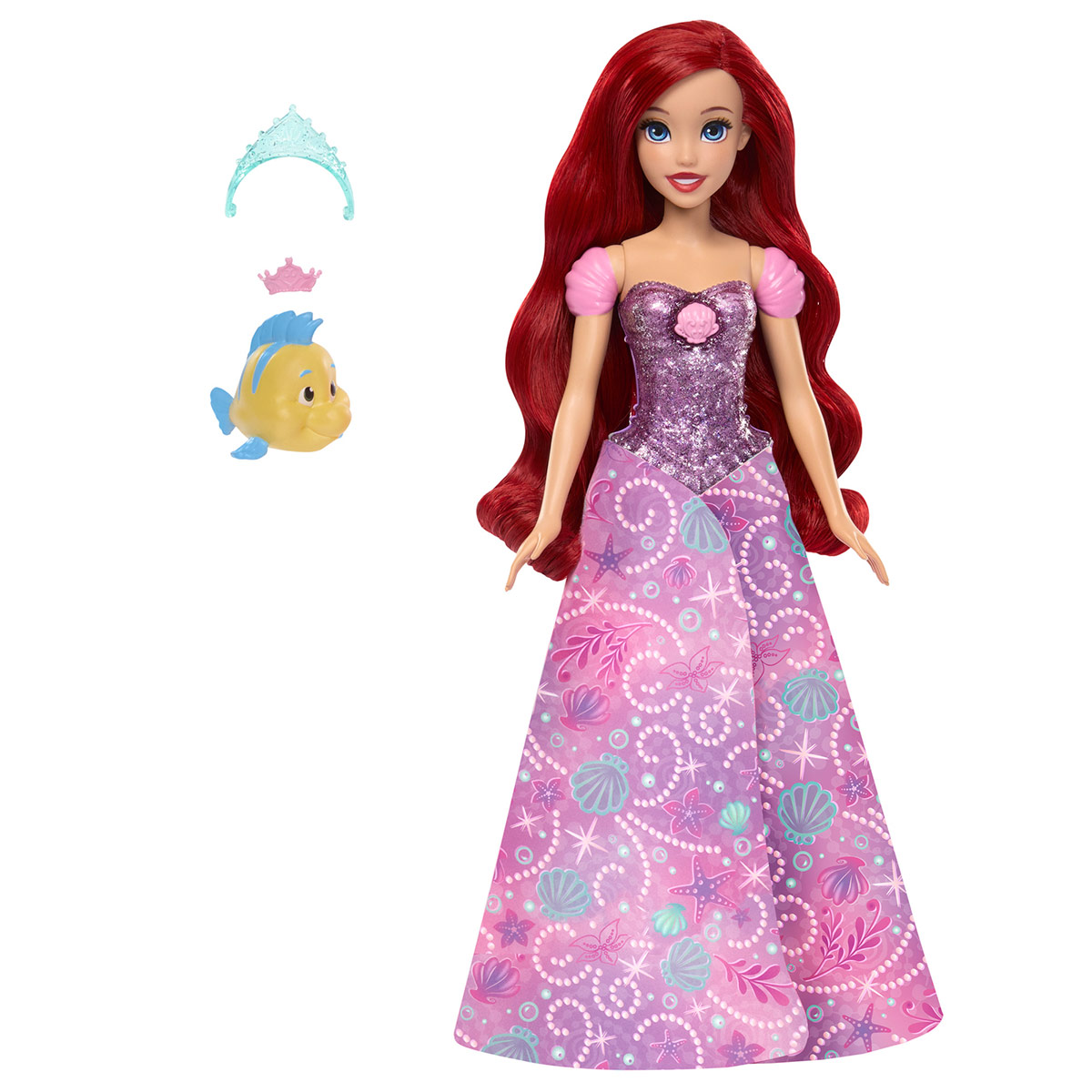 MUÑECA DISNEY PRINCESAS ARIEL TRANSFORMABLE - 2