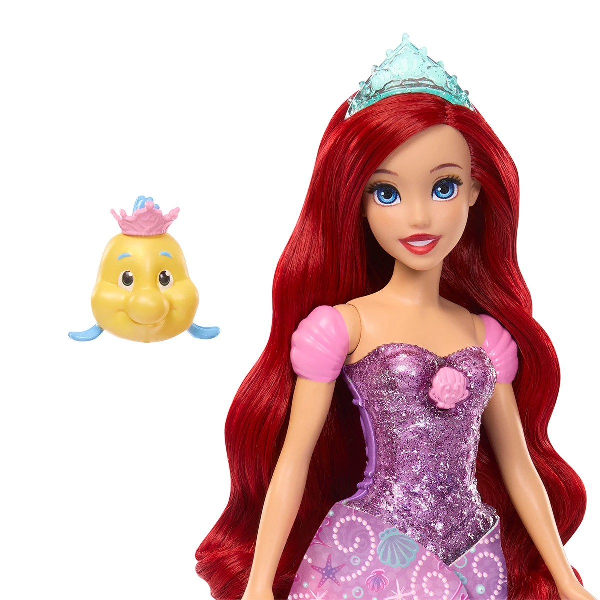MUÑECA DISNEY PRINCESAS ARIEL TRANSFORMABLE - 4