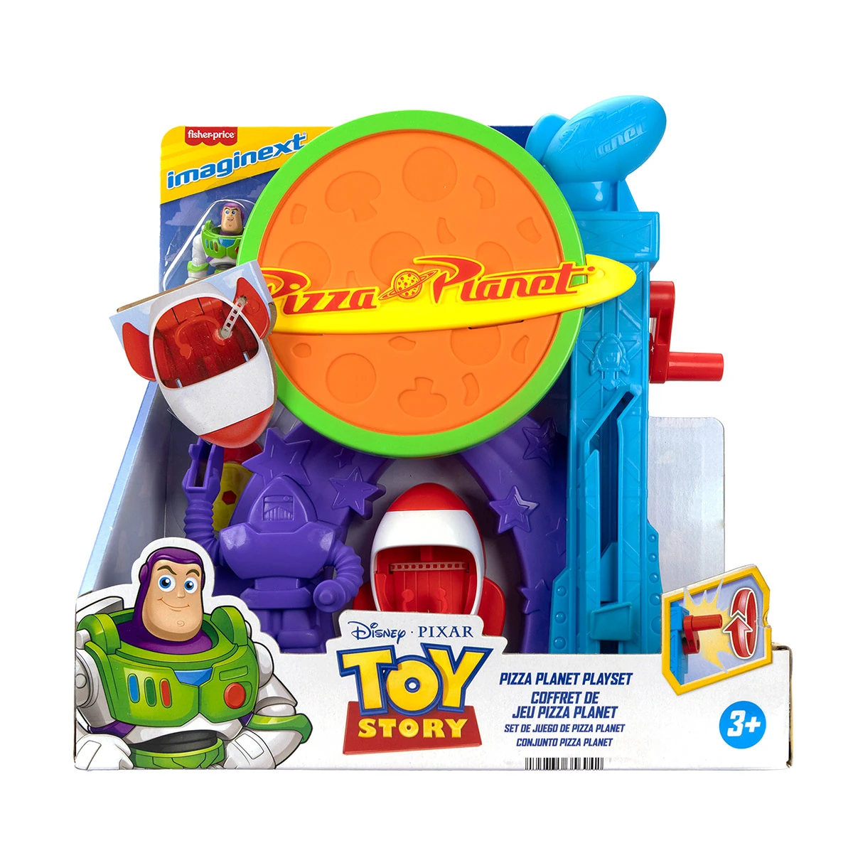IMAGINEXT TOY STORY PIXAR PIZZA PLANETA SET BUZZ ALIEN - 1