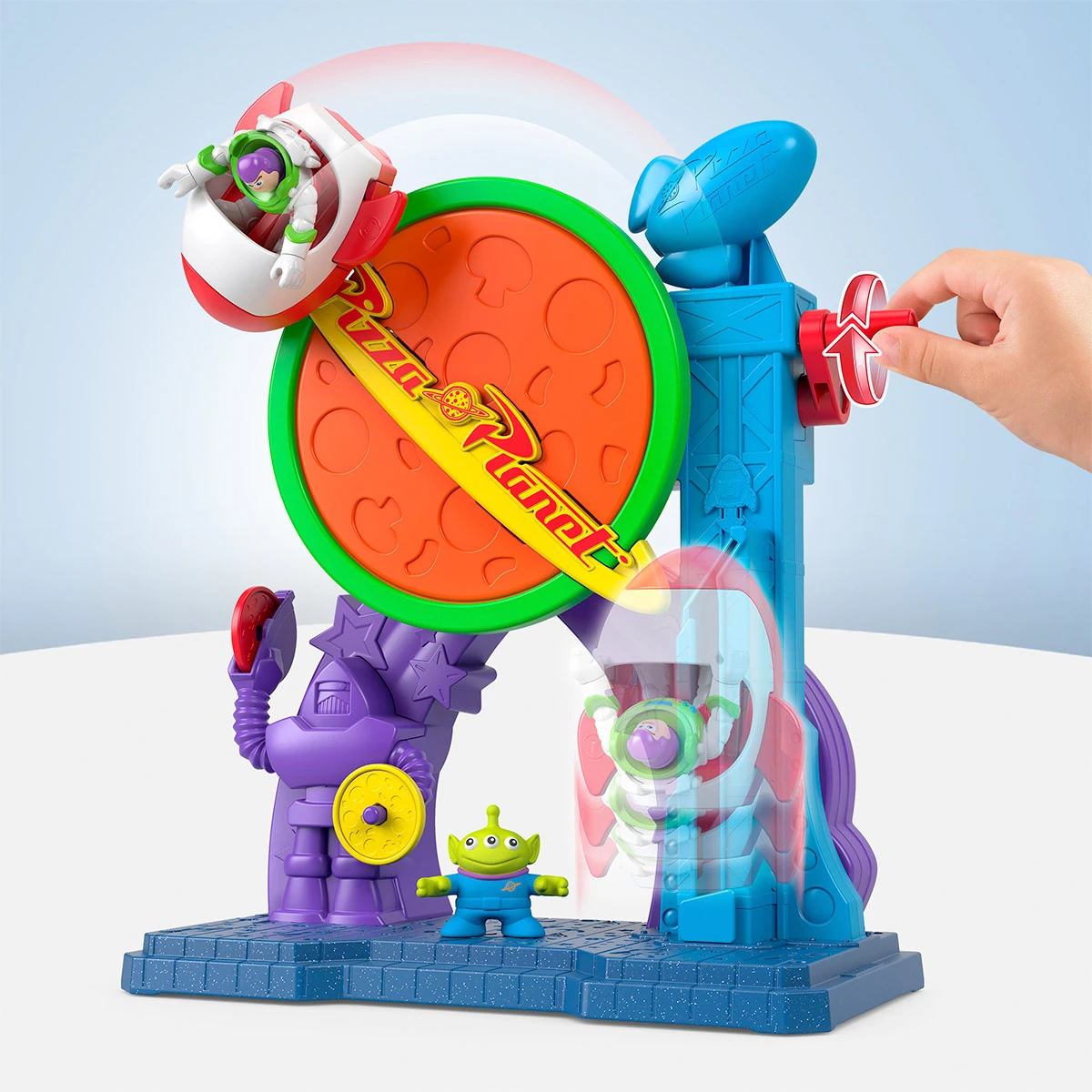 IMAGINEXT TOY STORY PIXAR PIZZA PLANETA SET BUZZ ALIEN - 3