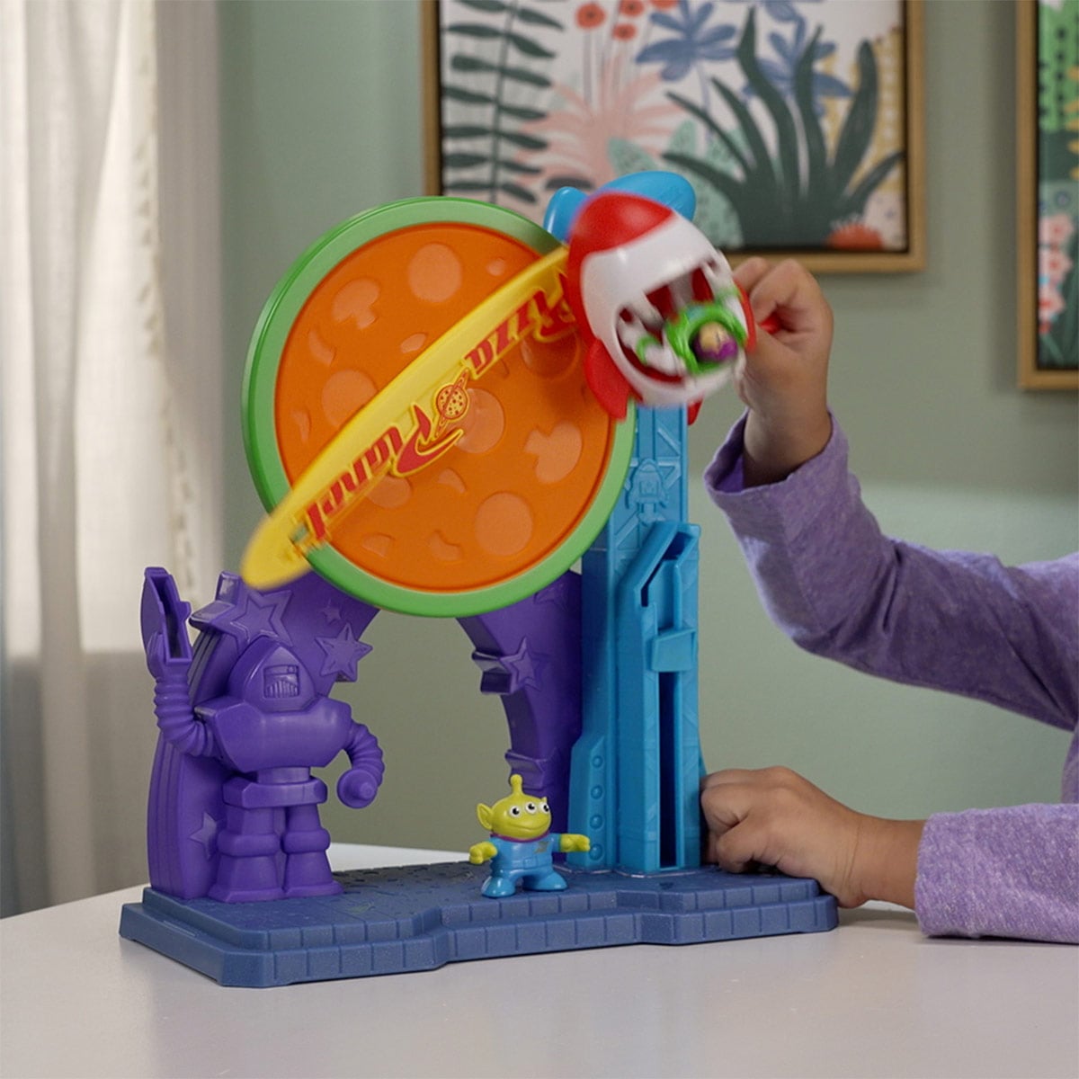 IMAGINEXT TOY STORY PIXAR PIZZA PLANETA SET BUZZ ALIEN - 4