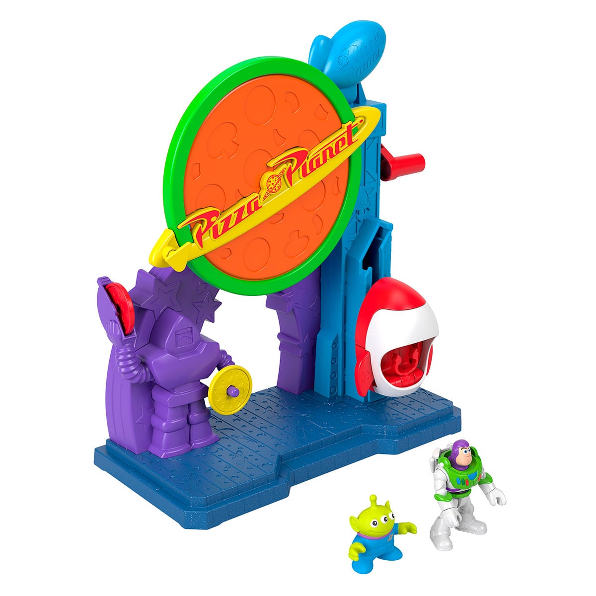 IMAGINEXT TOY STORY PIXAR PIZZA PLANETA SET BUZZ ALIEN - 5