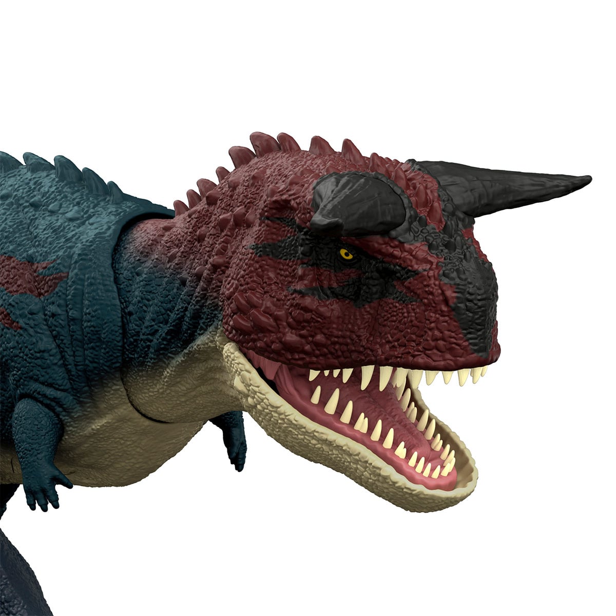 JURASSIC WORLD DINOSAURIO CARNOTAURUS EMBISTE MUERDE - 3