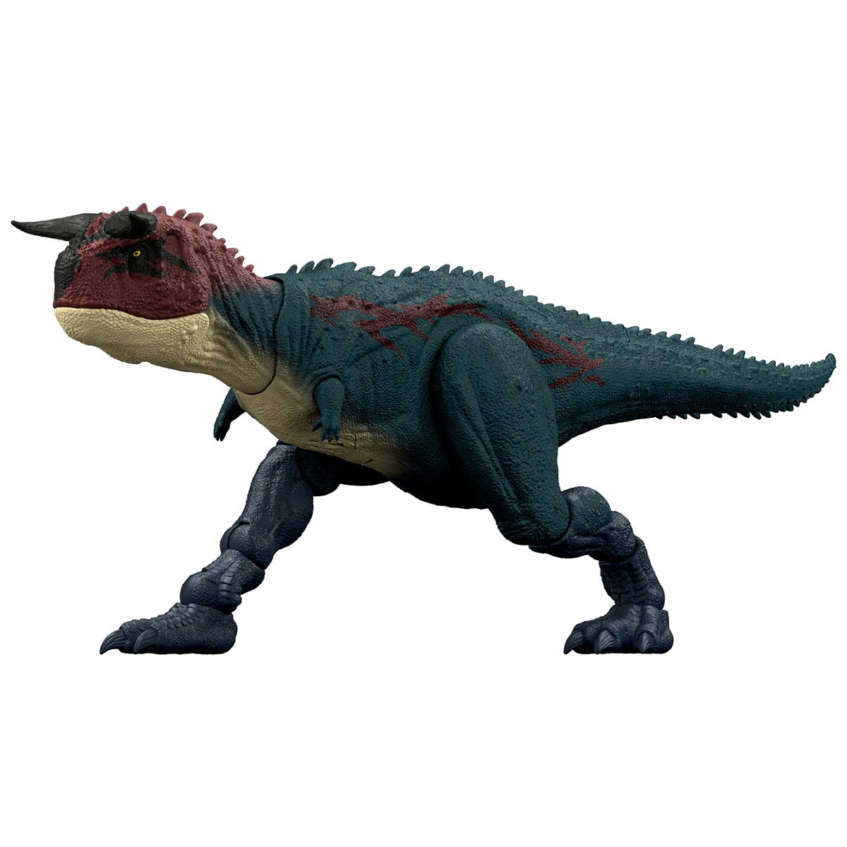 JURASSIC WORLD DINOSAURIO CARNOTAURUS EMBISTE MUERDE - 5