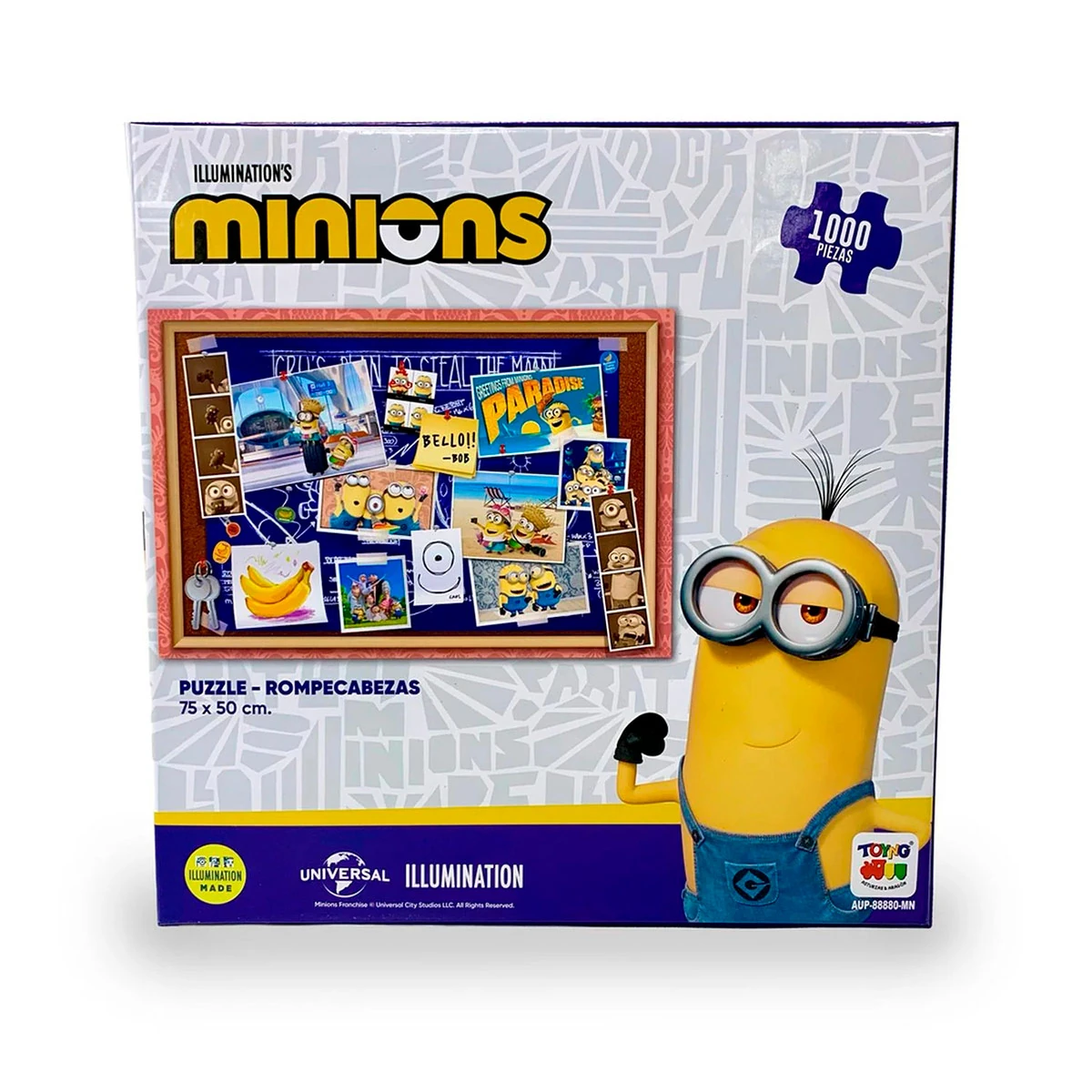 ROMPECABEZA MI VILLANO FAVORITO 1000 PIEZAS - MINIONS - 5