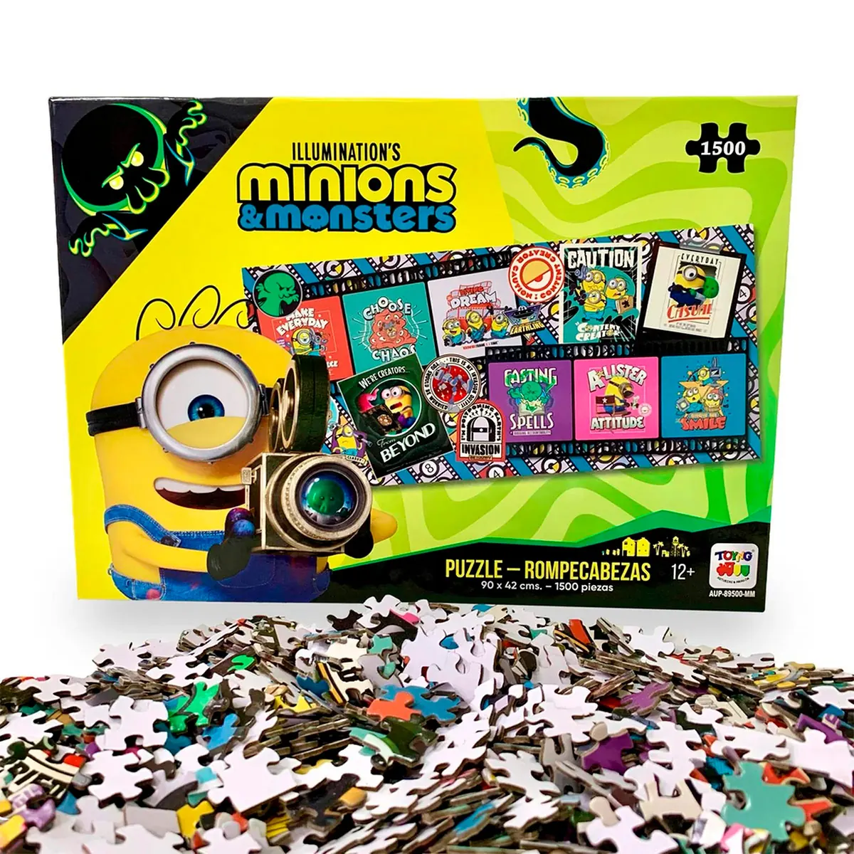ROMPECABEZA MI VILLANO FAVORITO 1500 PIEZAS - MINIONS - 1