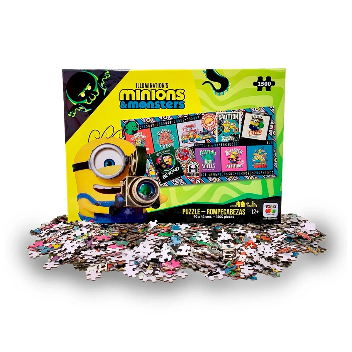 ROMPECABEZA MI VILLANO FAVORITO 1500 PIEZAS - MINIONS - 3
