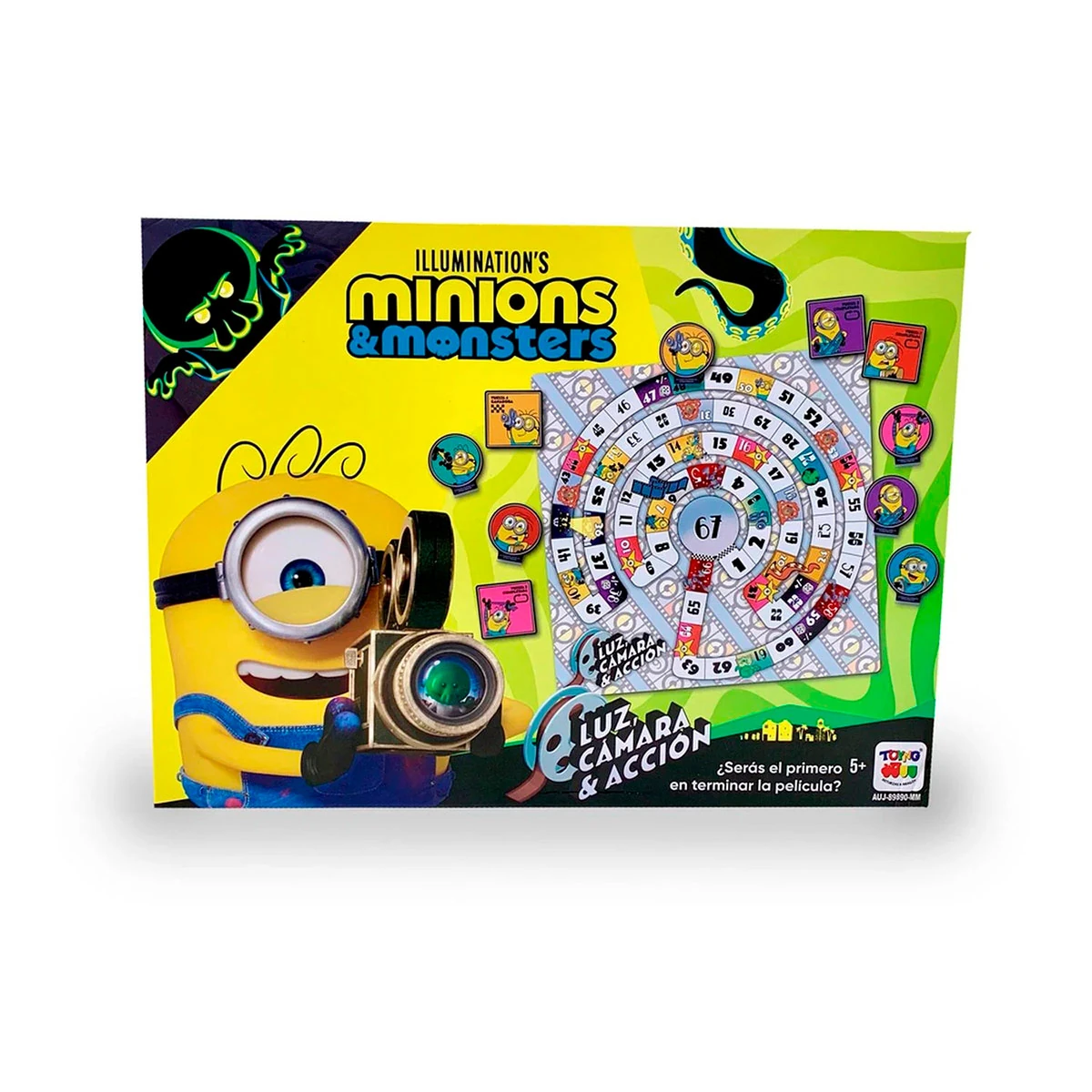 JUEGO DE MESA MI VILLANO FAVORITO LUZ CAMARA & ACCION - MINIONS - 3