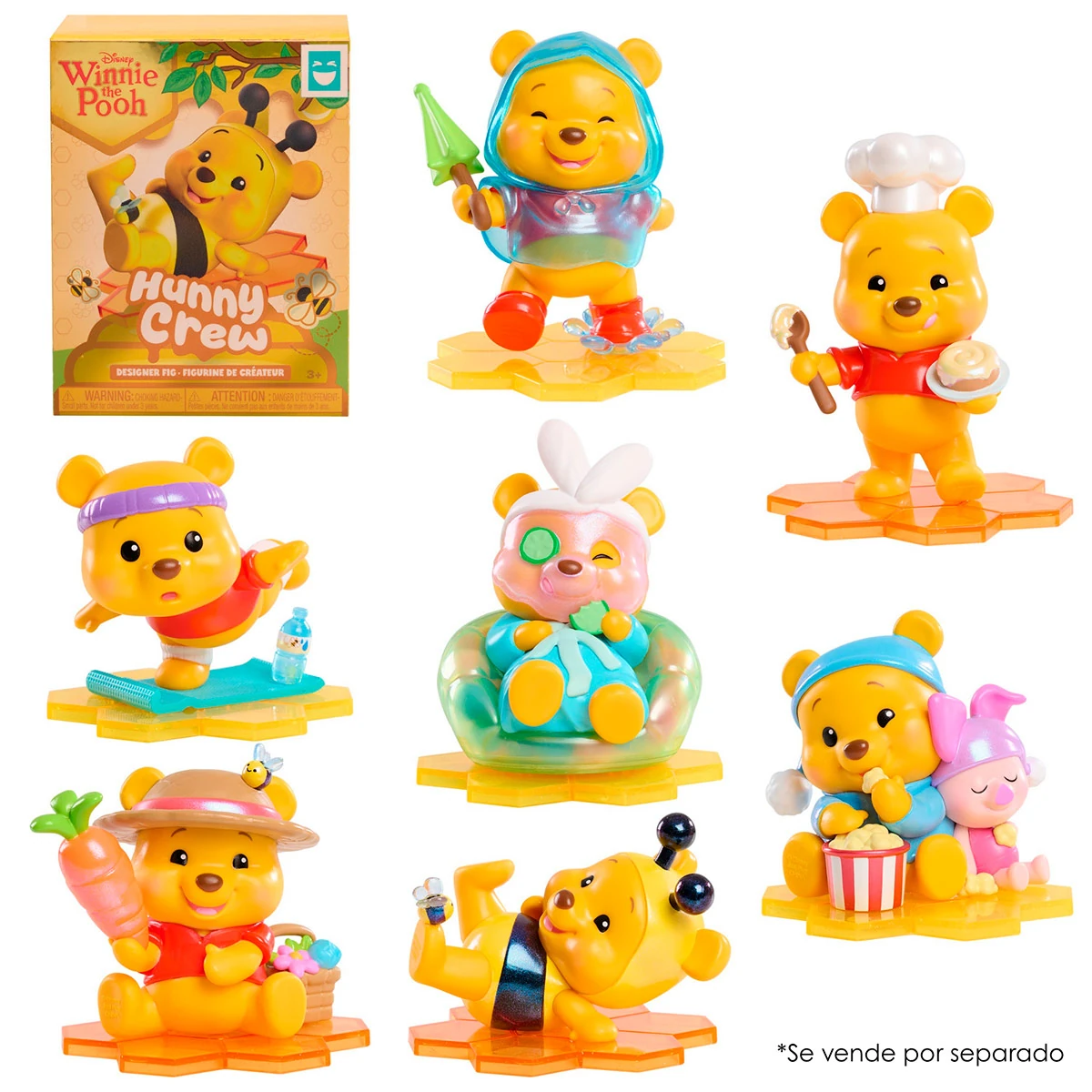WINNIE POOH HAPPY HAUL HUNNY CREW SORPRESA - 1