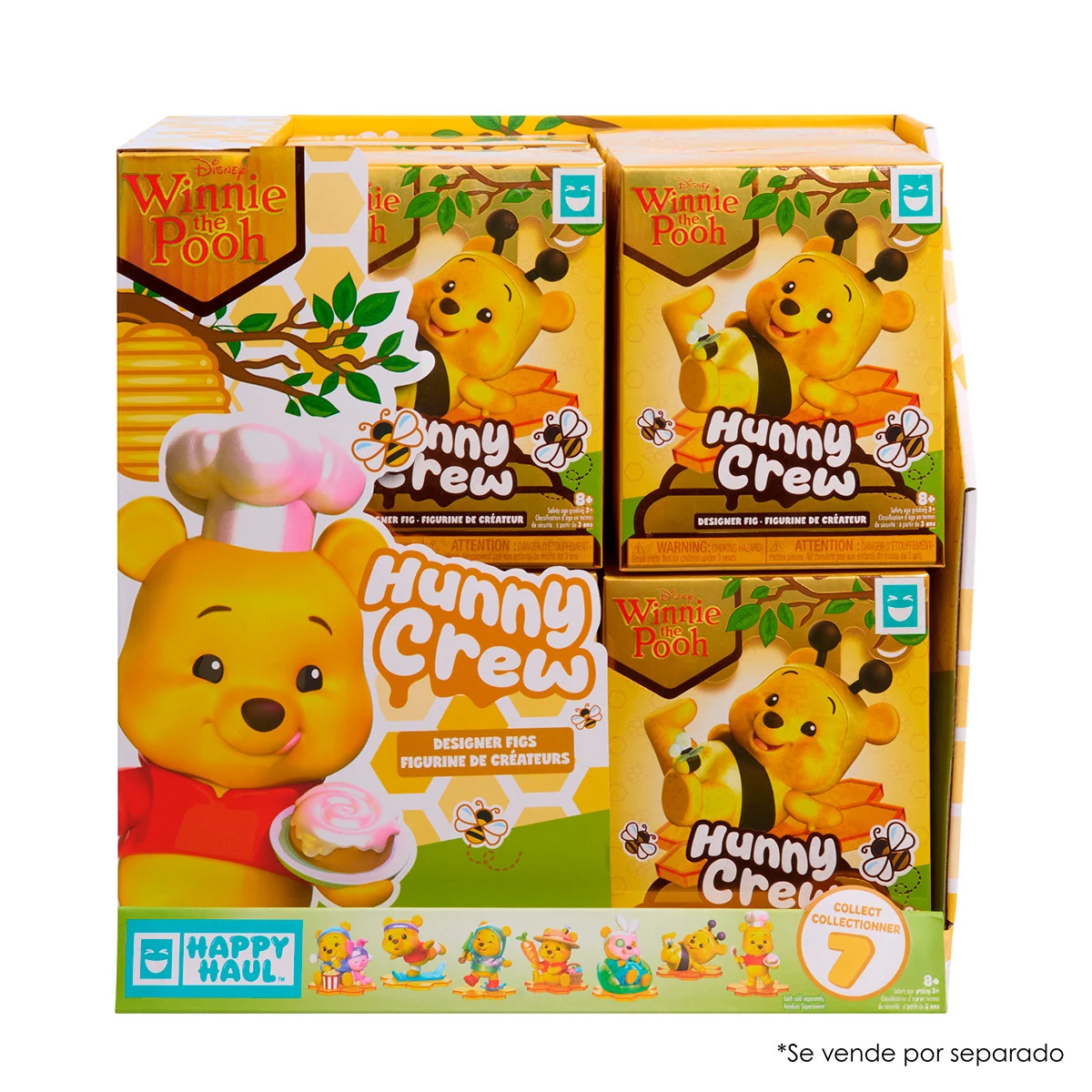 WINNIE POOH HAPPY HAUL HUNNY CREW SORPRESA - 4