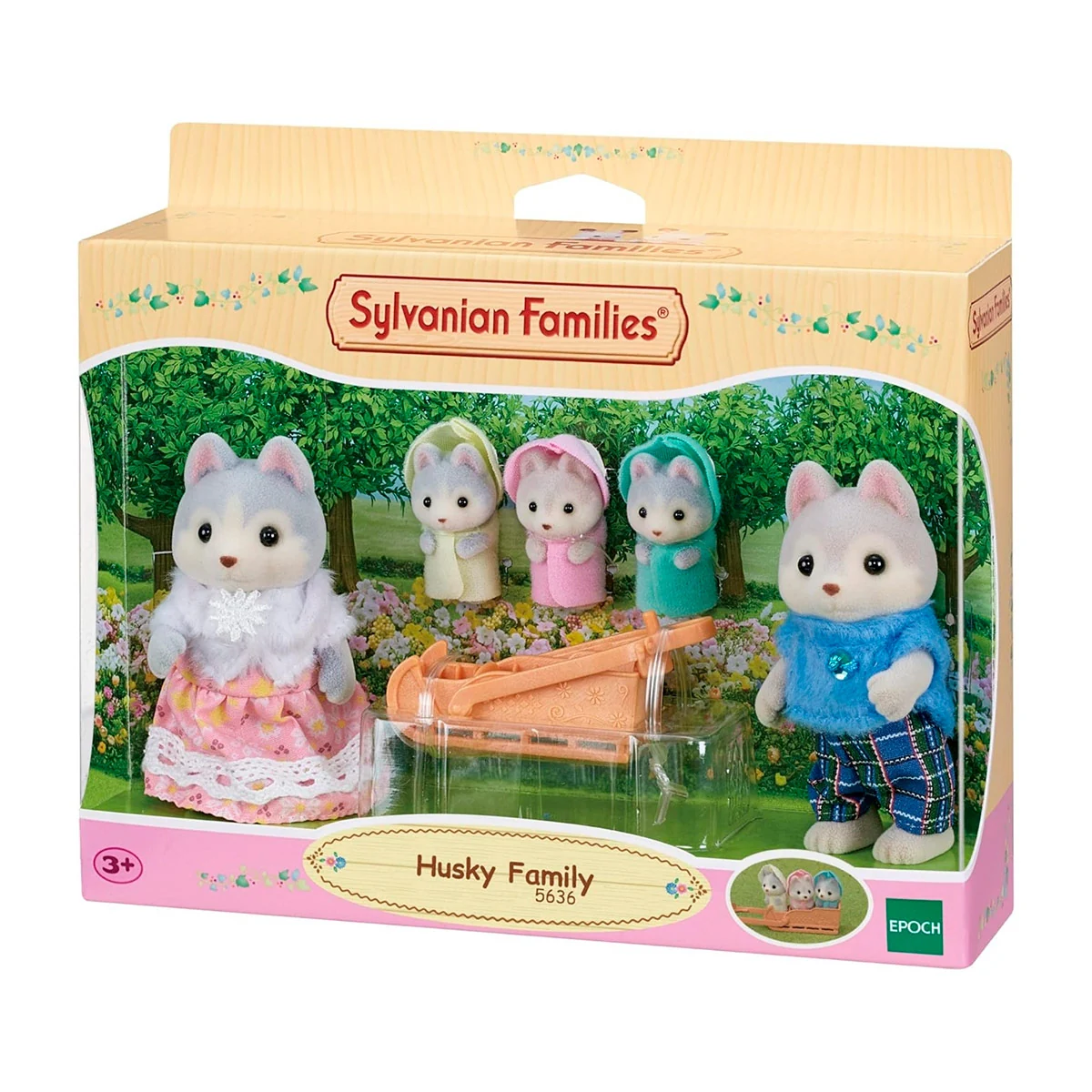 FIGURA COLECCIONABLE SYLVANIAN FAMILIES GEMELOS RENO - 1