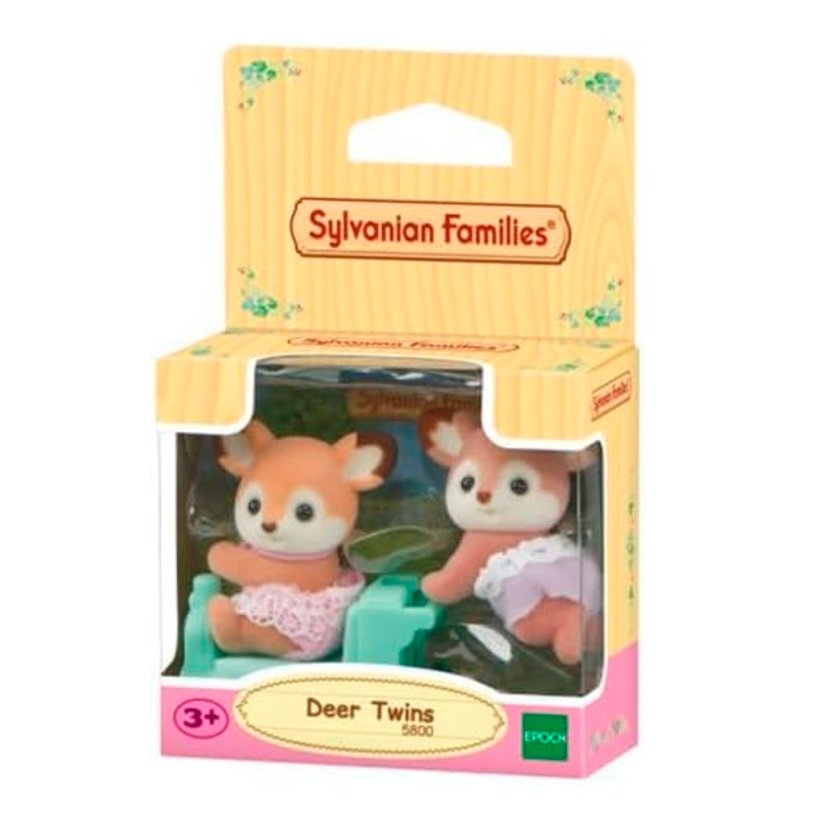 FIGURA COLECCIONABLE SYLVANIAN FAMILIES GEMELOS CIERVO - 1