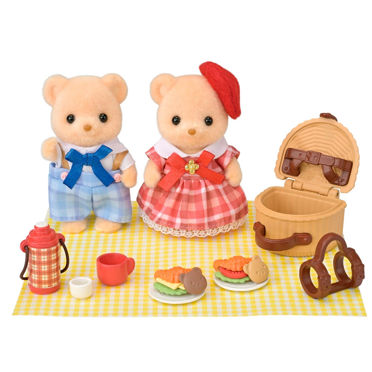 FIGURA COLECCIONABLE SYLVANIAN FAMILIES HERMANOS BISCUIT - 2
