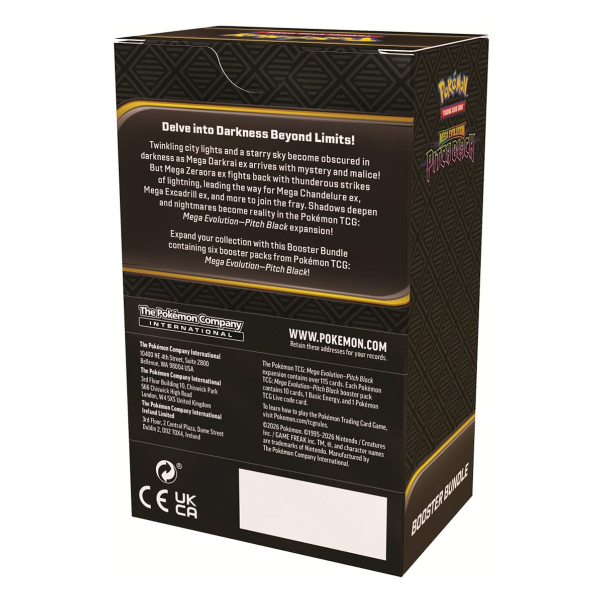 PACK X6 SOBRES CARTAS COLECCIONABLES POKÉMON TGC 10-10422-109-TCG PITCH BOOST BUNDLE INGLÉS - 2