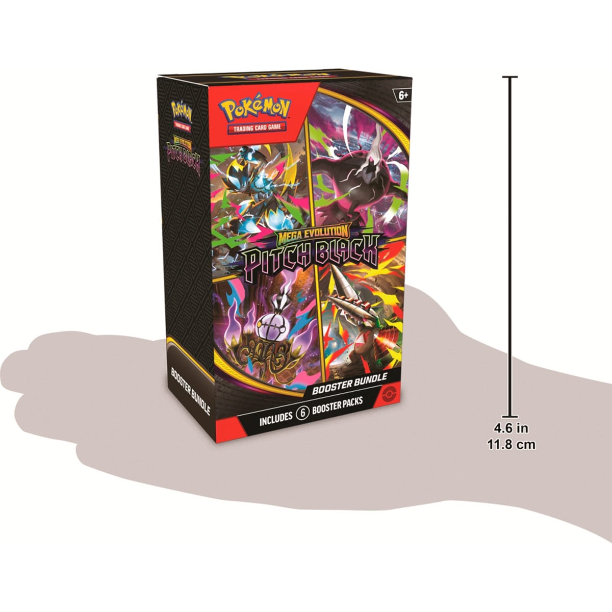 PACK X6 SOBRES CARTAS COLECCIONABLES POKÉMON TGC 10-10422-109-TCG PITCH BOOST BUNDLE INGLÉS - 3