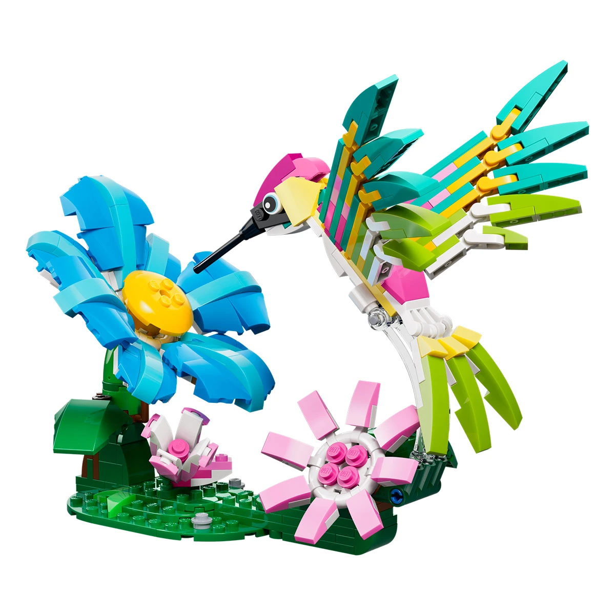 BLOQUES DE CONSTRUCCIÓN LEGO FAUNA SALVAJE COLIBRÍ DE COLORES - 3