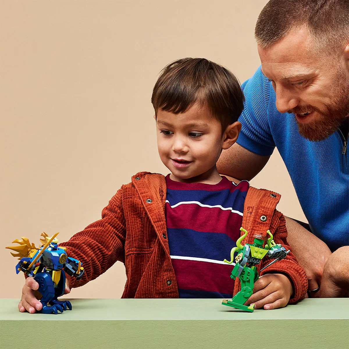BLOQUES DE CONSTRUCCIÓN LEGO COMBATE DEL MECA DRAGÓN DE JAY - 2