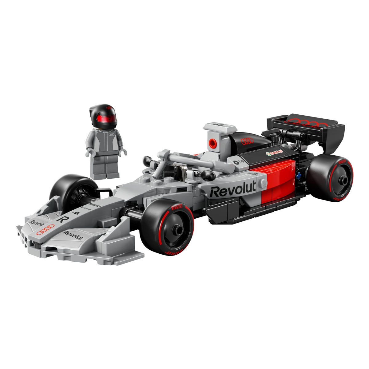 BLOQUES DE CONSTRUCCIÓN LEGO COCHE DE CARRERAS AUDI REVOLUT F1 TEAM R26 - 3