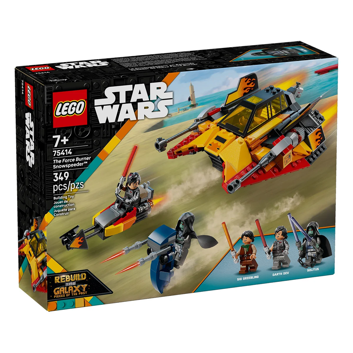BLOQUES DE CONSTRUCCIÓN LEGO SPEEDER DE NIEVE FORCE BURNER - 1