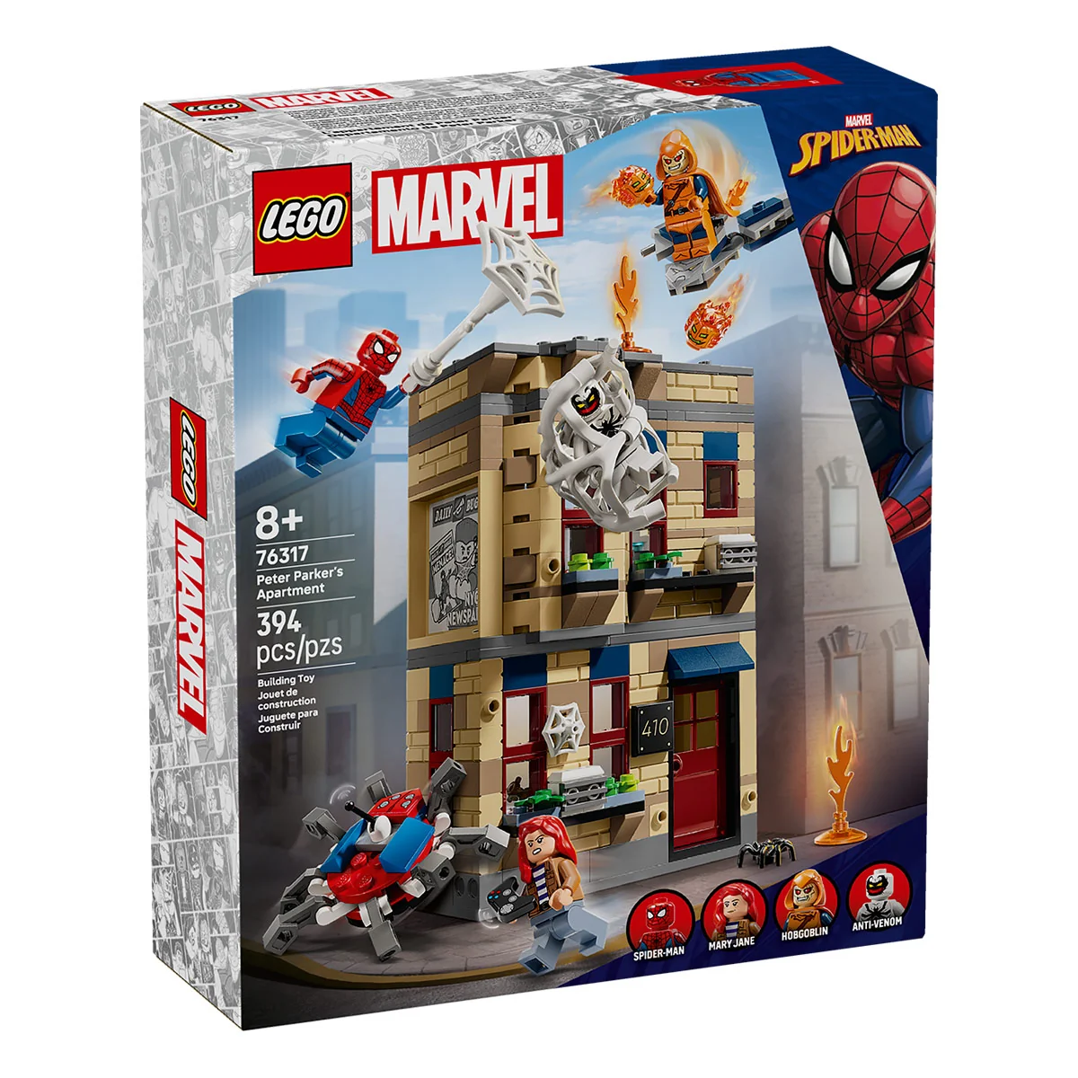BLOQUES DE CONSTRUCCIÓN LEGO APARTAMENTO DE PETER PARKER - 1