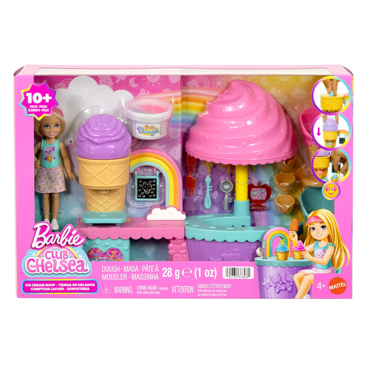 SET DE JUEGO BARBIE CHELSEA HELADERÍA - 1