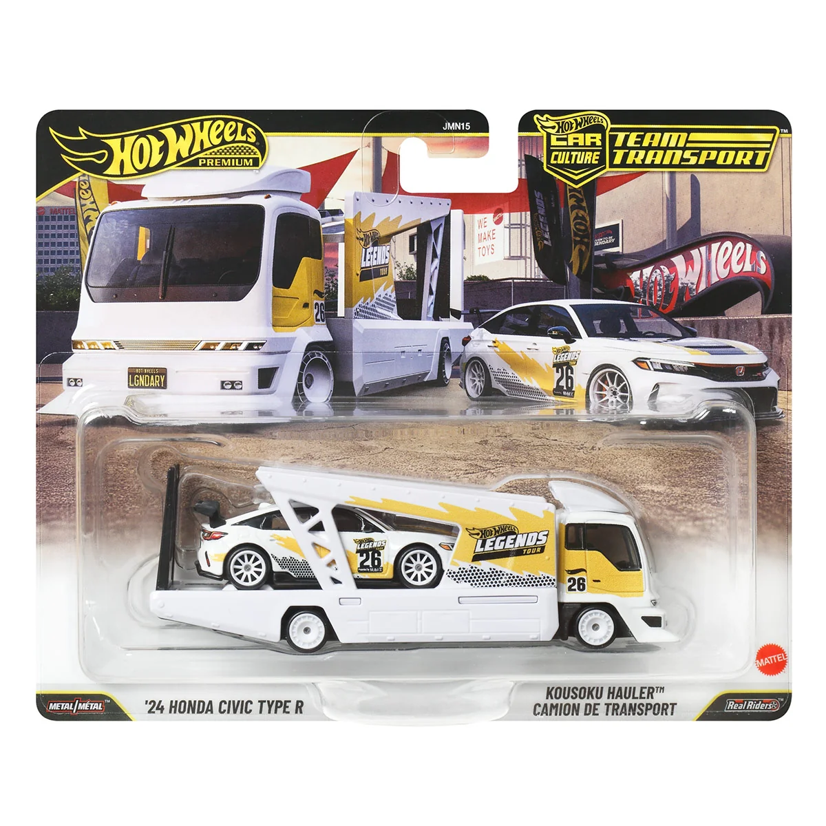 AUTO TRANSPORTADOR HOT WHEELS COLLECTOR LEGENDS - 2