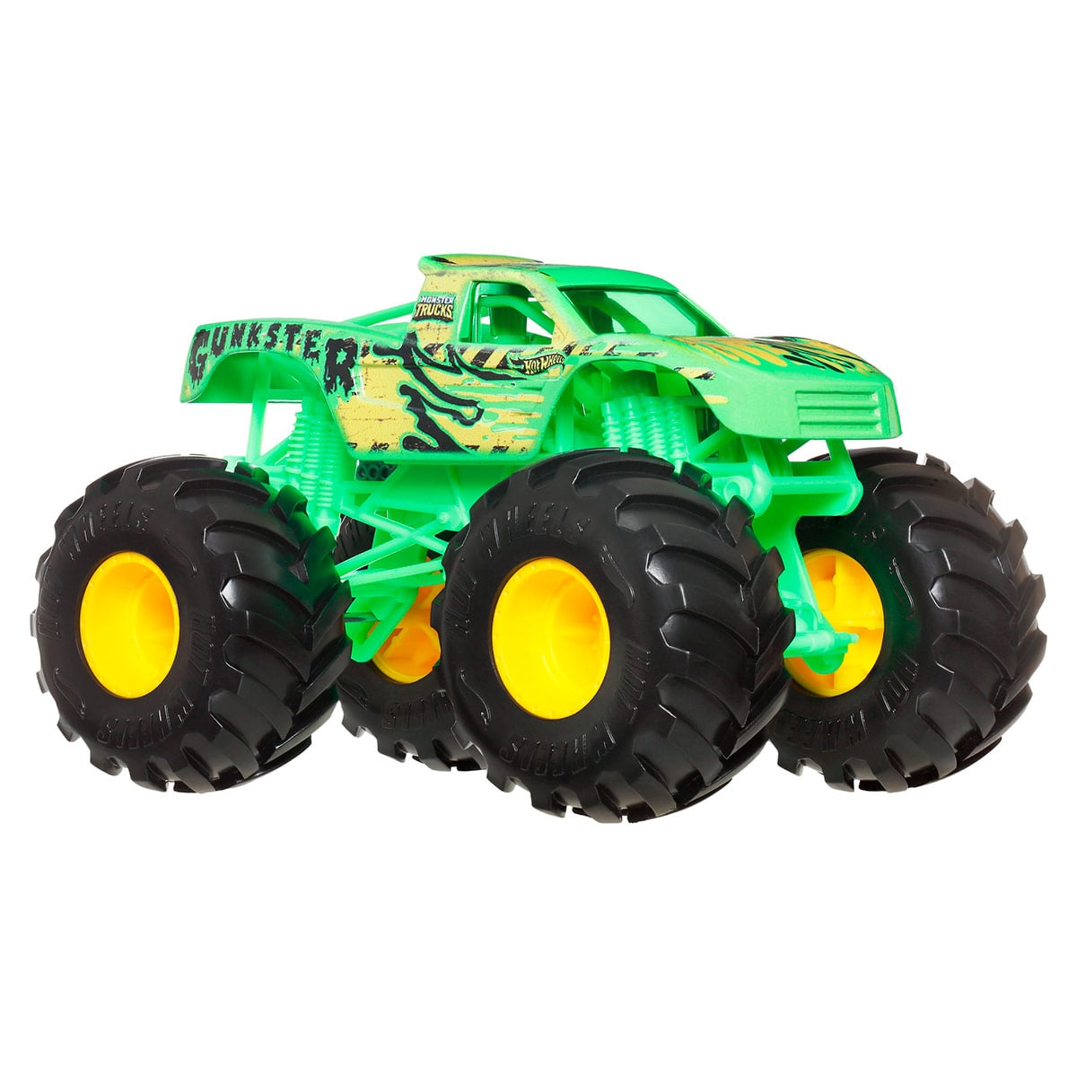 CAMIÓN HOT WHEELS MONSTER TRUCKS GUNKSTER 1:24 - 3