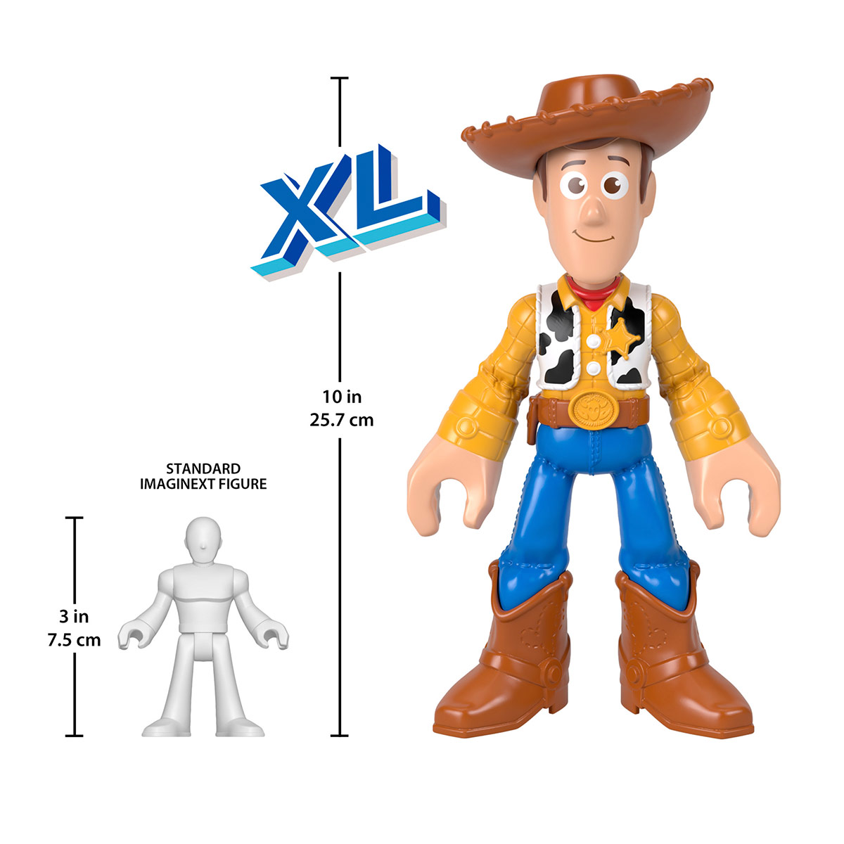 IMAGINEXT TOY STORY PIXAR WOODY XL FIGURA GIGANTE - 3