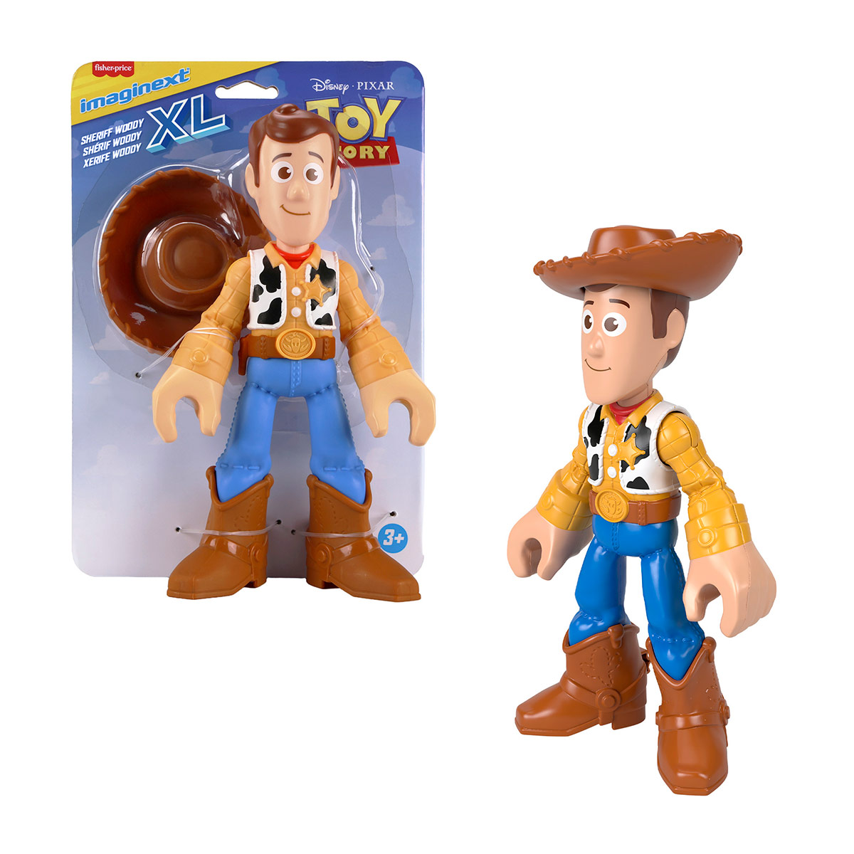 IMAGINEXT TOY STORY PIXAR WOODY XL FIGURA GIGANTE - 5