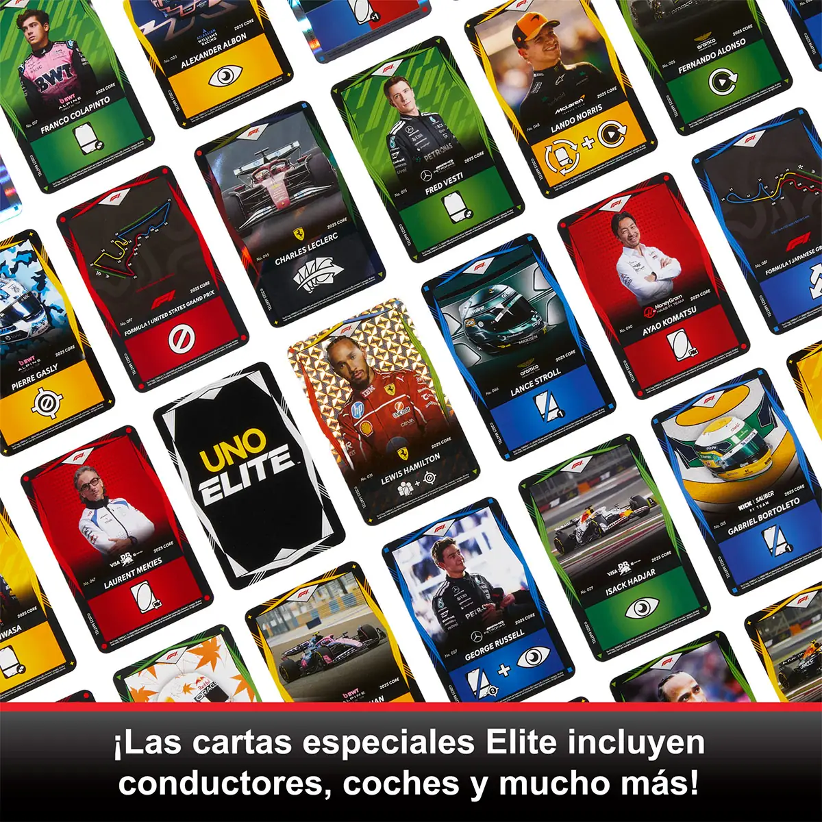 CARTAS COLECCIONABLES UNO ELITE F1 BOOSTER SET 30 - 4